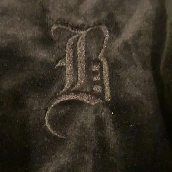 BCBGmaxazria velour zip up jacket - Picture 7 of 10